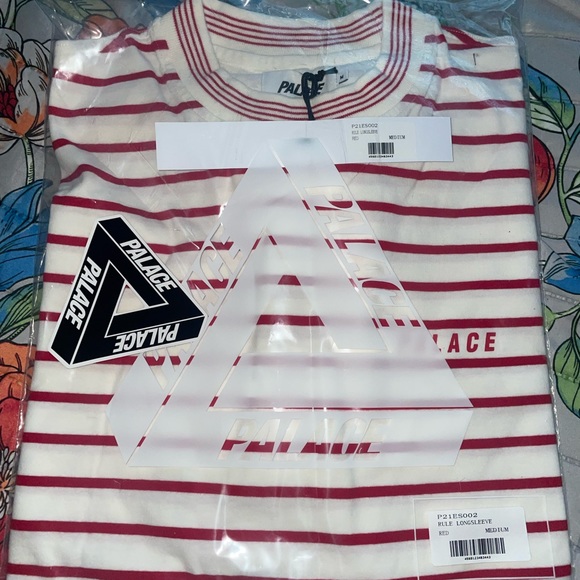 Palace Rule Longsleeve Red - Picture 5 of 6